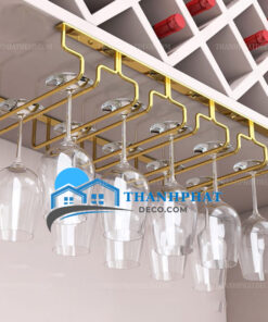Giá Treo Ly Quầy Bar Gia Đình GTL02