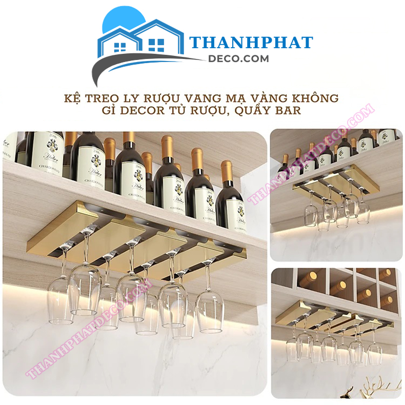 Giá Treo Ly Rượu Vang Cao Cấp