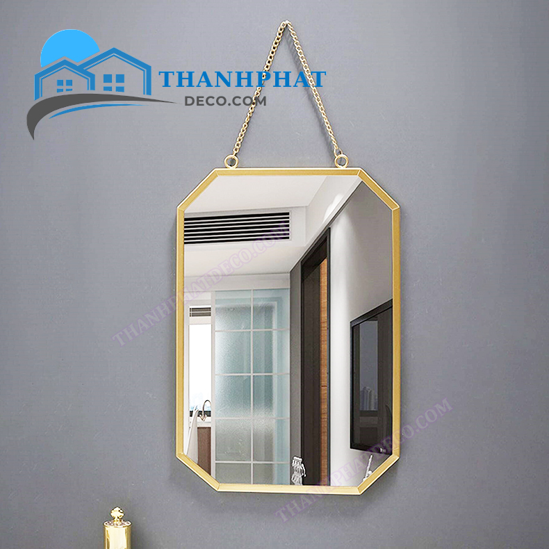 Khung gương inox mạ vàng Khung gương inox mạ vàng
