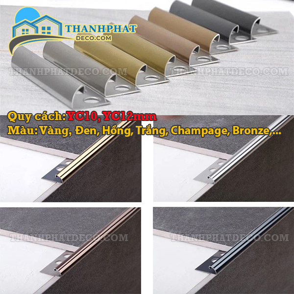 Nẹp Bo Góc Tròn Inox Nẹp Bo Góc Tròn Inox