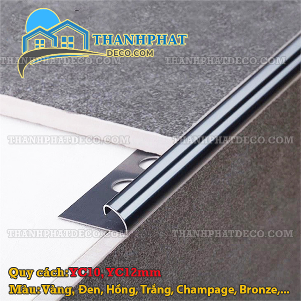 Nẹp Inox Bo Góc Tròn Nẹp Bo Góc Tròn