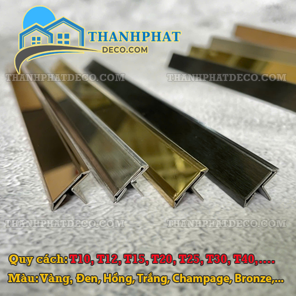 Nẹp T Inox Vát Nẹp T Inox Vát