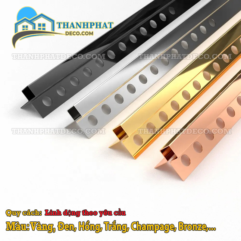Nẹp Góc Vuông 2 Cánh Nẹp Góc Vuông 2 Cánh