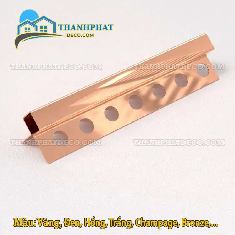 Nẹp Bo Vuông 2 Cánh Nẹp Góc Vuông 2 Cánh