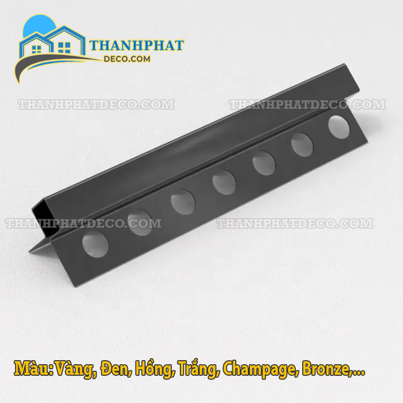 Nẹp cạnh góc vuông 2 cánh Nẹp góc vuông 2 cánh