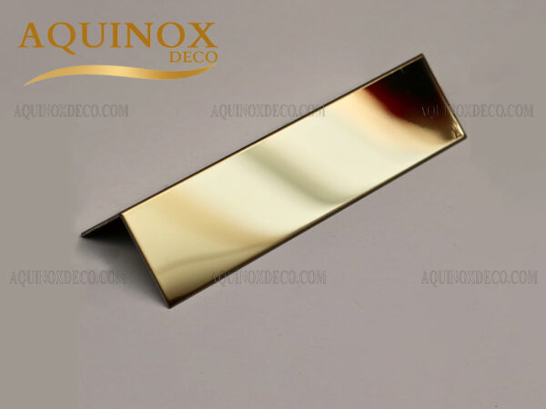 Nẹp V Inox Mạ Vàng