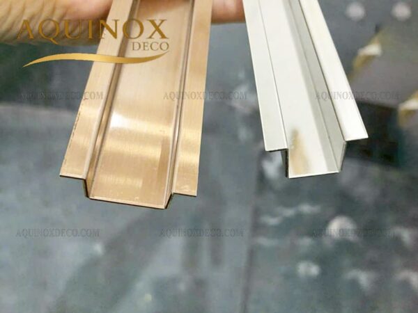 Nẹp U Inox Có Tai 304