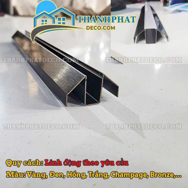 Nẹp U Inox Có Tai Đi Led Nẹp U Inox Có Tai Đi Led