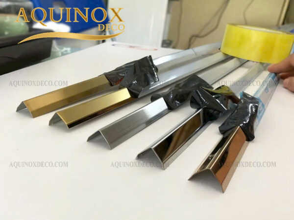 Nẹp V Inox Vát Cạnh