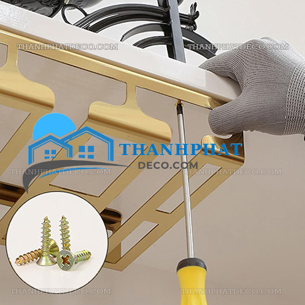Cách Lắp Ráp Giá Treo Ly Ngược Rượu Vang Giá Treo Ly Ngược Rượu Vang