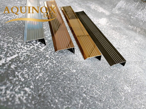 Nẹp L Inox Chống Trượt Cầu Thang